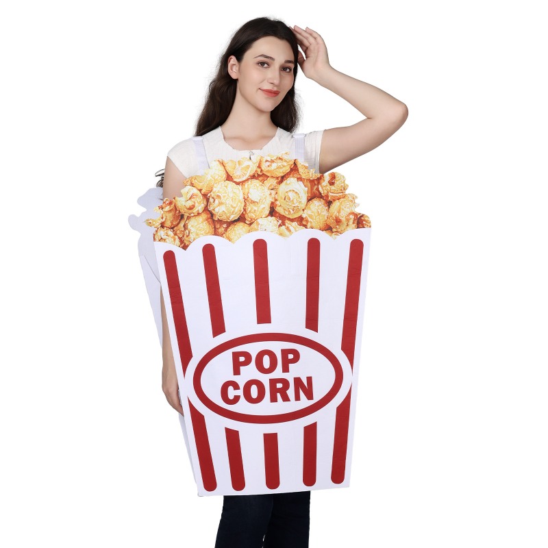 New Halloween Cosplay Costume  - Popcorn 评论和价格