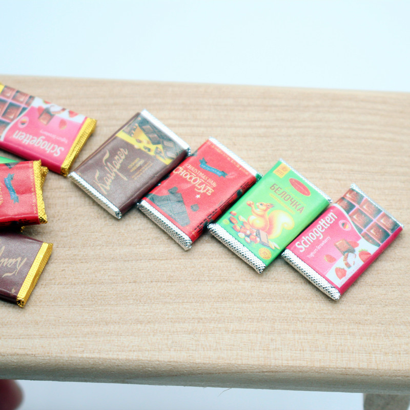 1/12 Miniature Dollhouse Mini  - Chocolate Snack 评论和价格