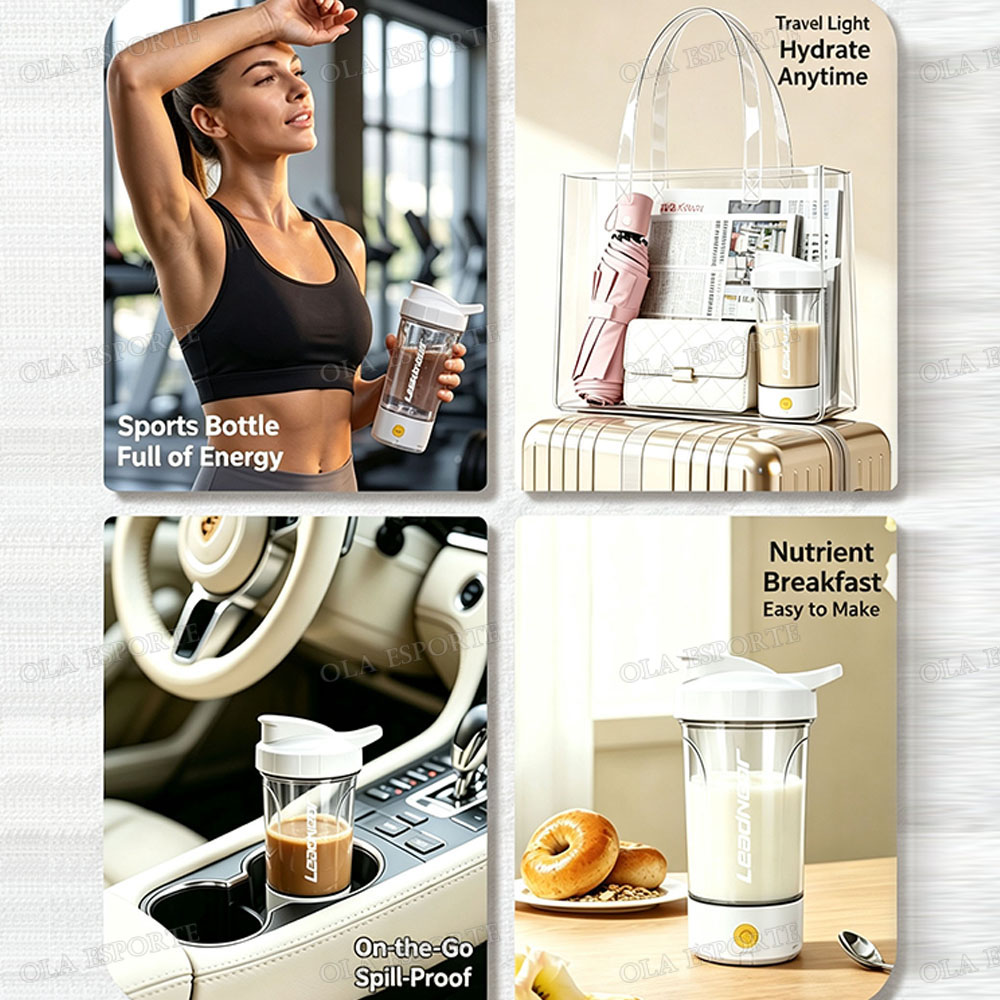 400-700ml Electric Shaker Cup  - Protein Bar 评论和价格
